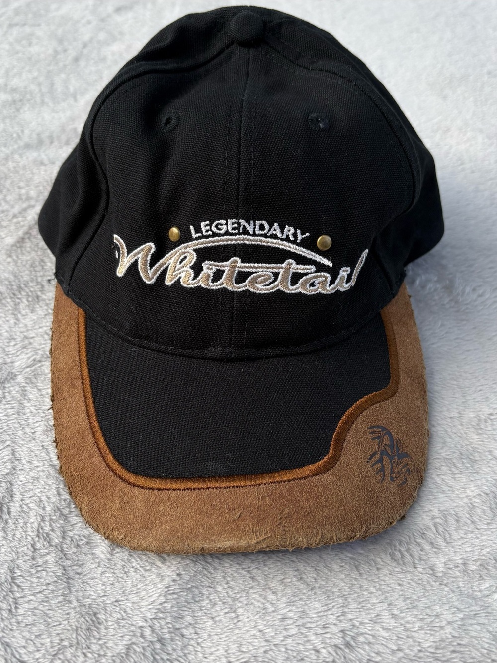 Legendary Whitetail Hat Original Deer Gear Brown and Black READ